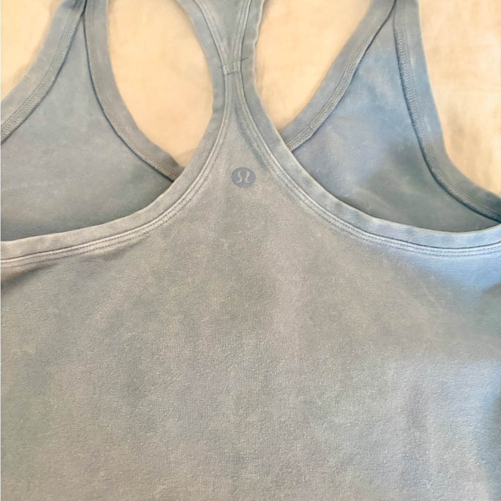 lululemon athletica Blue Tank Top
